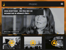 Tablet Screenshot of doppio.se