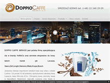 Tablet Screenshot of doppio.com.pl